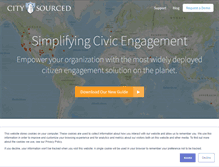 Tablet Screenshot of citysourced.com